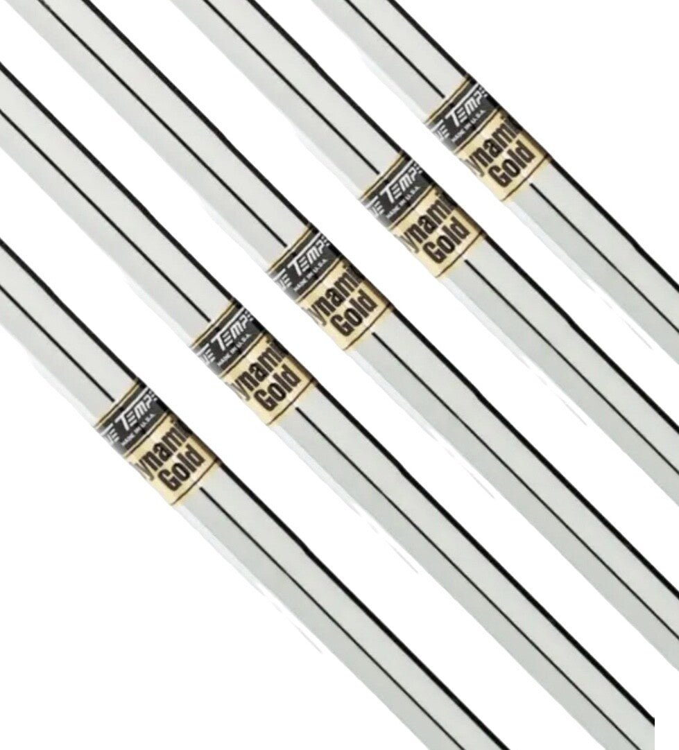 Golf Iron Shaft Sets - Steel Dynamic Gold .370" Flex Options
