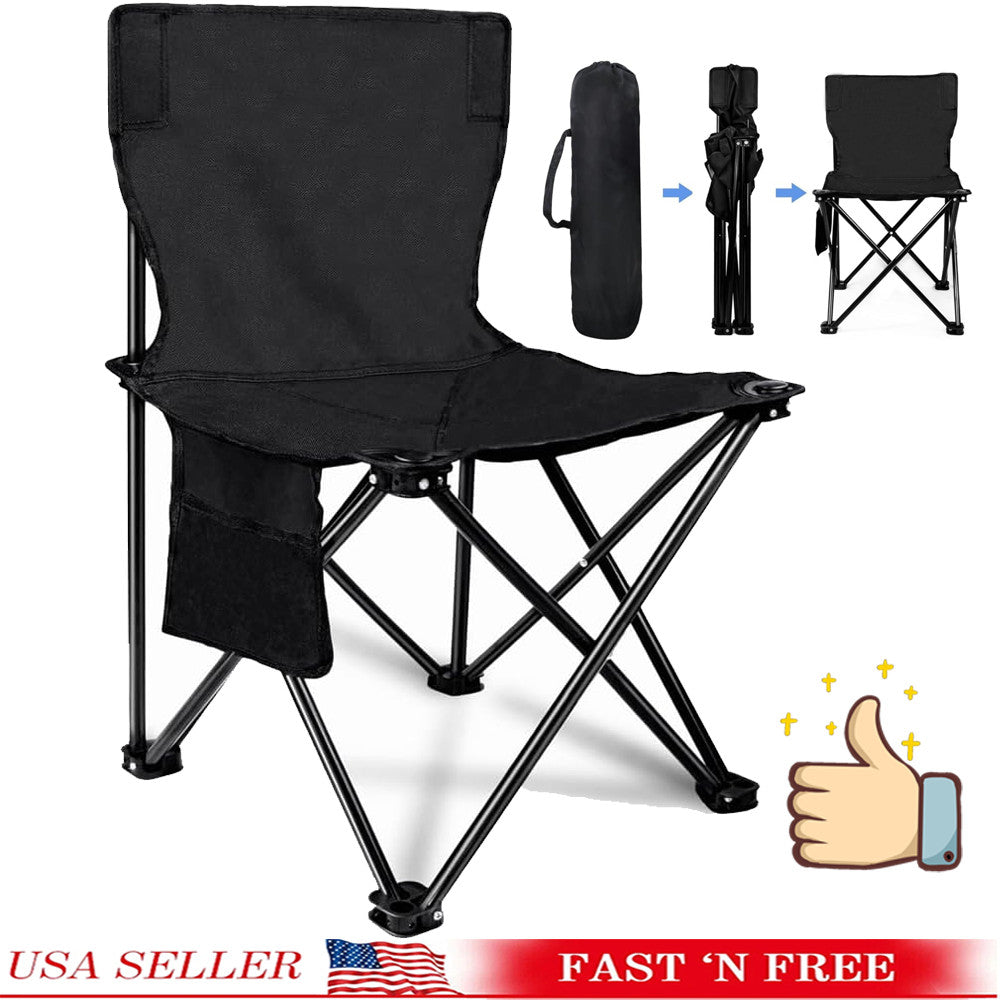 Portable Camping Chair - Lightweight Folding Outdoor Seat for Beach, Picnic, and Hiking