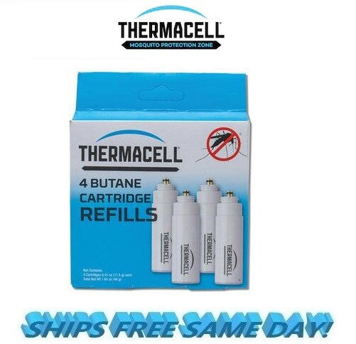 Mosquito Repellent Fuel Cartridges 4-Pack for Thermacell Devices