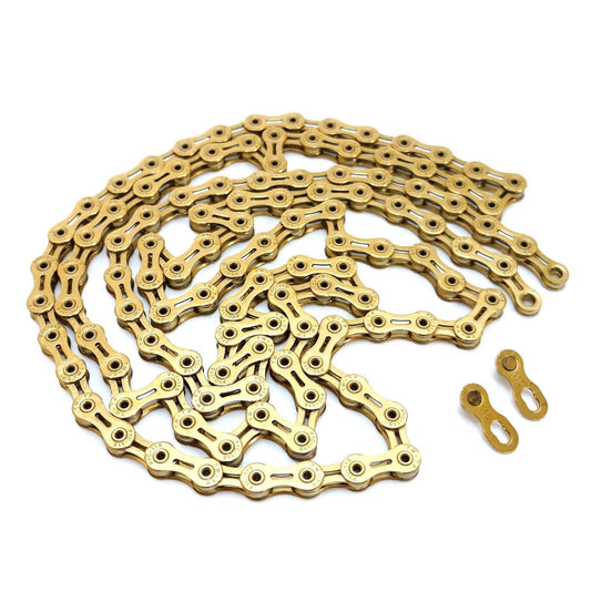 11-Speed Bike Chain for Road and Mountain Bikes - Ultra Light, Quiet, Durable