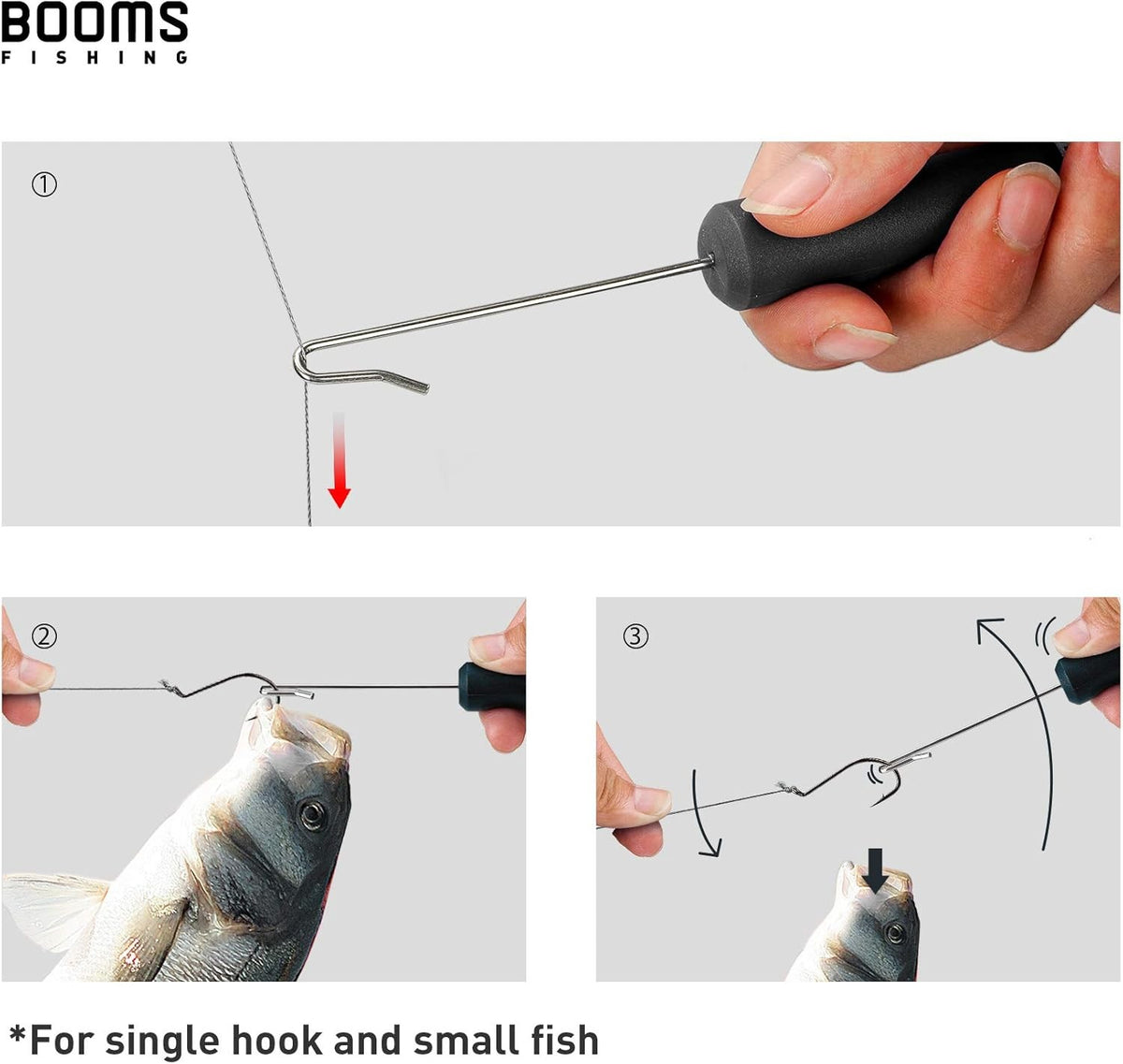 Fishing Hook Remover Tool for Saltwater Fish - 2 Pack