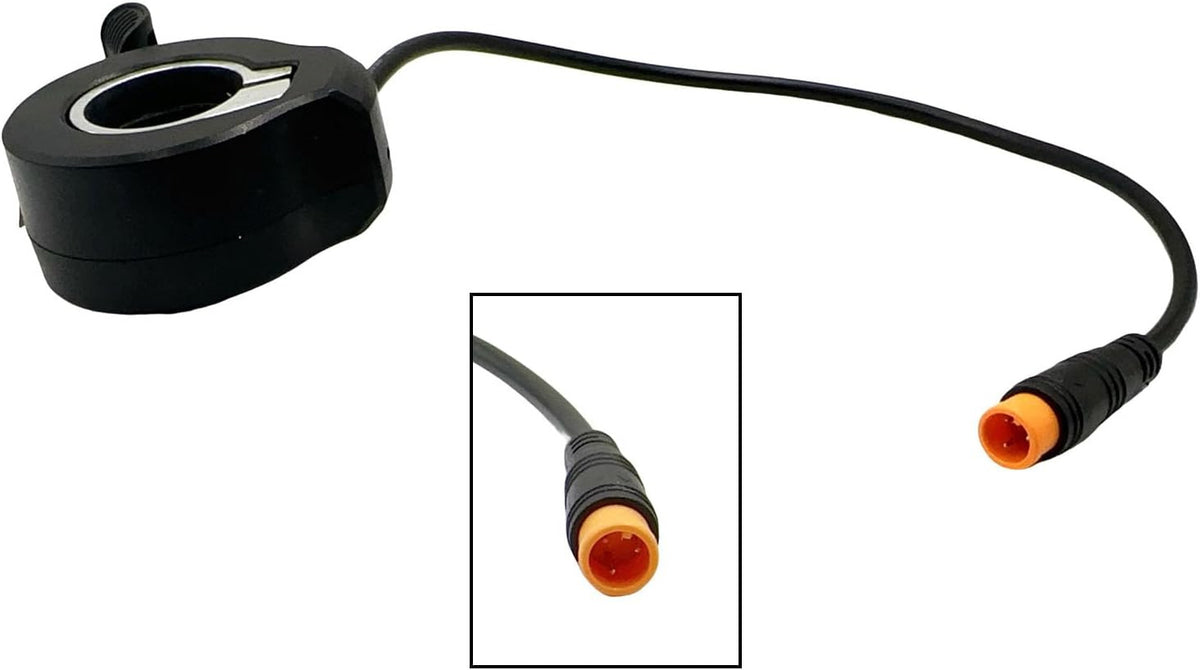 130X Waterproof E-Bike Thumb Throttle for Electric Bikes and Scooters