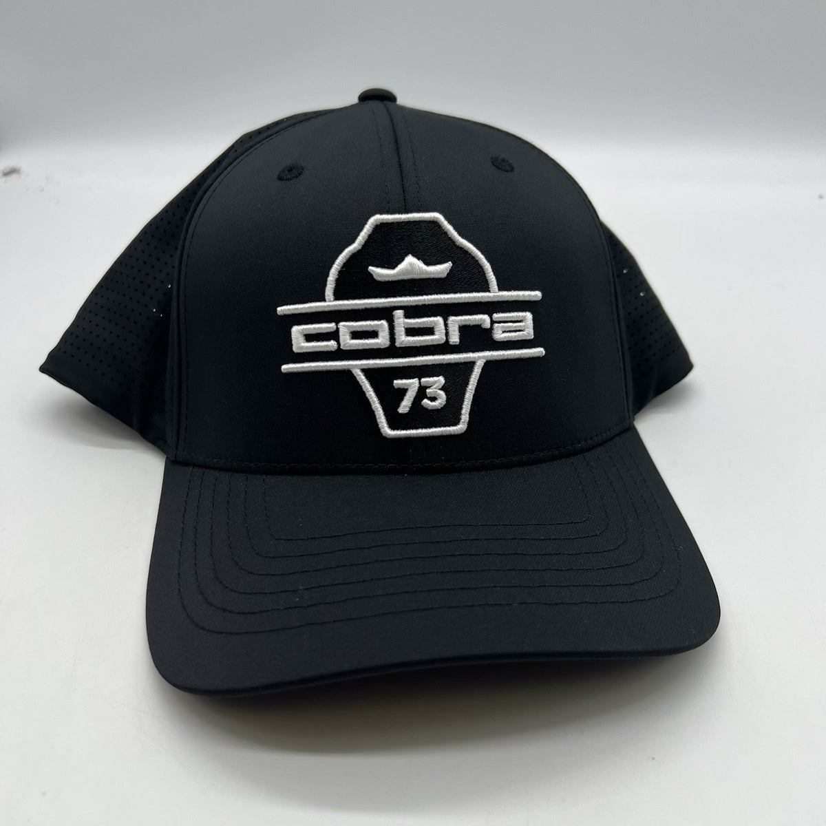 Golf Snapback Hat - Black and White Cobra Tour 2026 Cap