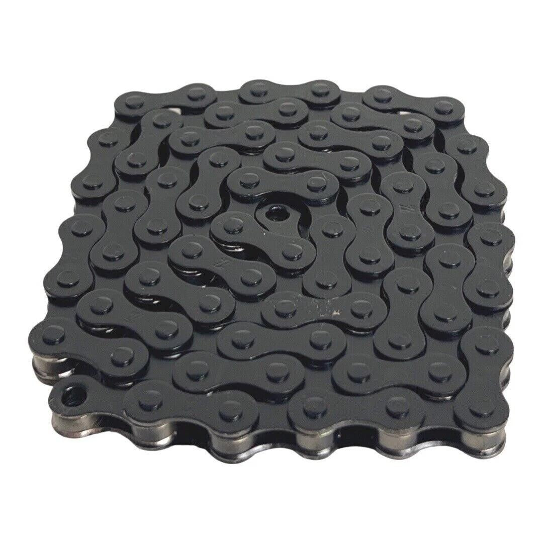 KMC BMX Single-Speed Bicycle Chain 1/2 x 1/8 inch 72 Links Black