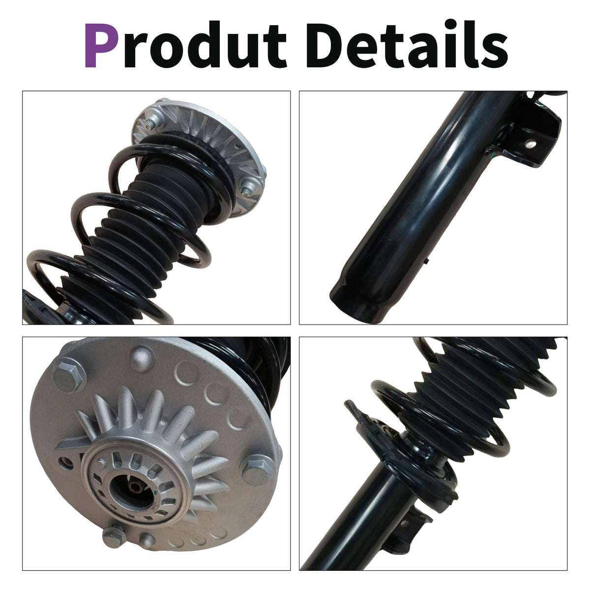 BMW Front Right Shock Strut Assembly with EDC for F30 F31 F32 F36 xDrive AWD
