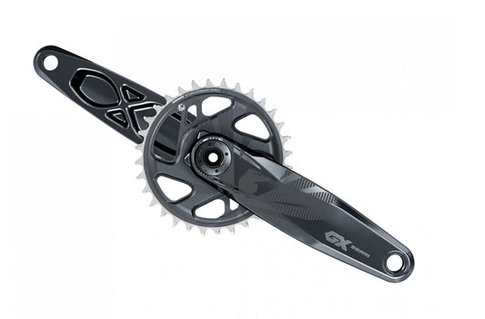 Mountain Bike Crankset 1x12 SRAM GX Eagle DUB 170mm 32T Boost Lunar Gray