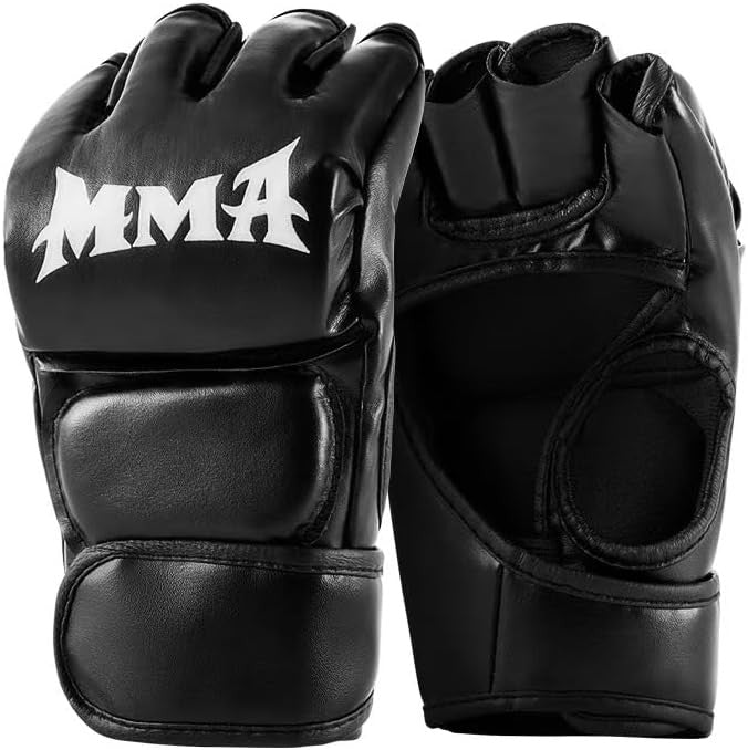 Boxing Gloves for Men & Women MMA Kickboxing Half Finger Gloves