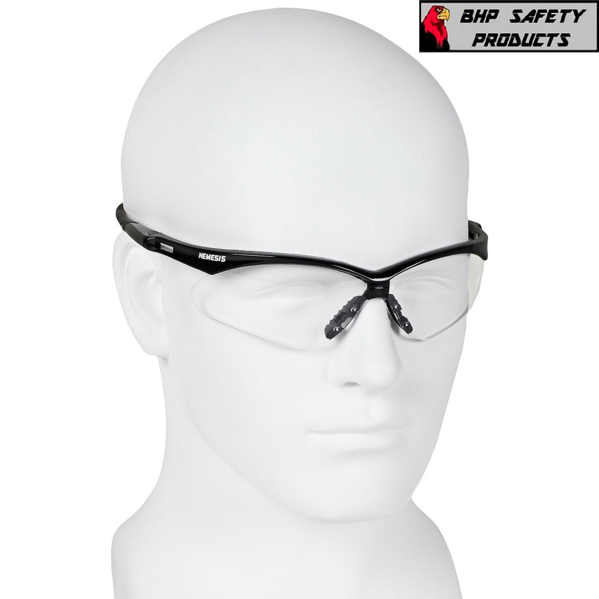 Safety Glasses Sport Protective Eyewear with UVA/UVB/UVC Protection, Wraparound Design, Removable Neck Cord