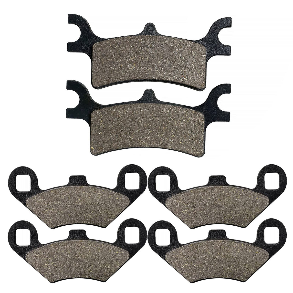 Polaris ATV Brake Pads Front & Rear Compatible with Sportsman 450-800