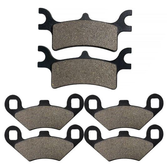 Polaris ATV Brake Pads Front & Rear Compatible with Sportsman 450-800