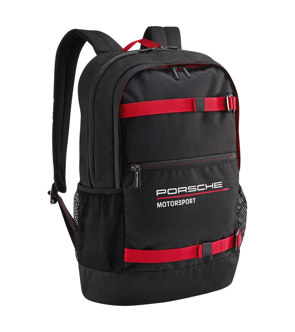 Porsche Motorsport 3 Backpack Black Red 40L Laptop Travel Bag