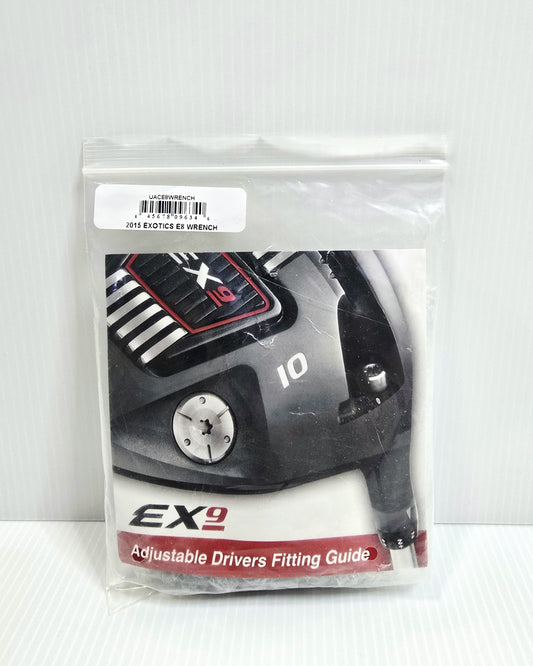 Golf Driver Fitting Kit & Torque Wrench for Adjustable Exotics Clubs