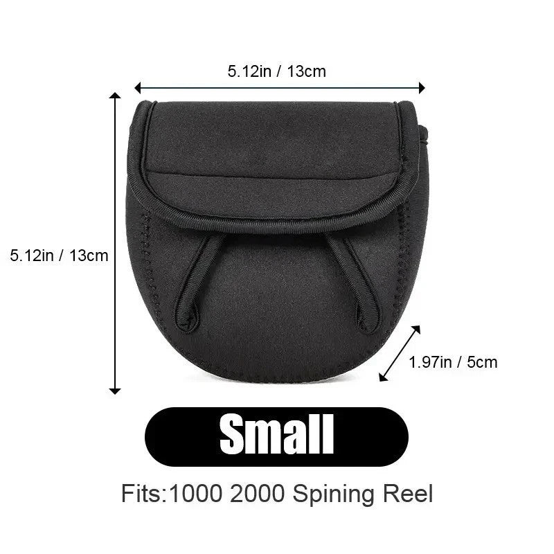 Waterproof Neoprene Fishing Reel Cover - Protects Spinning Reels