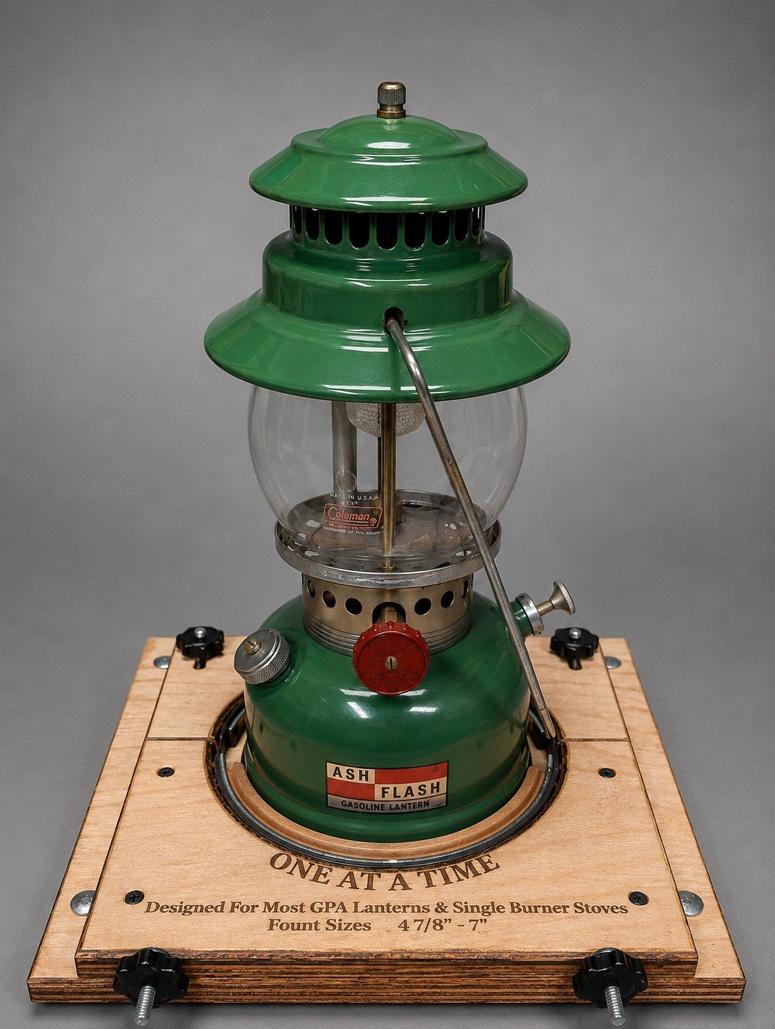 Heavy Duty Lantern and Stove Vise Clamp for Vintage Restoration