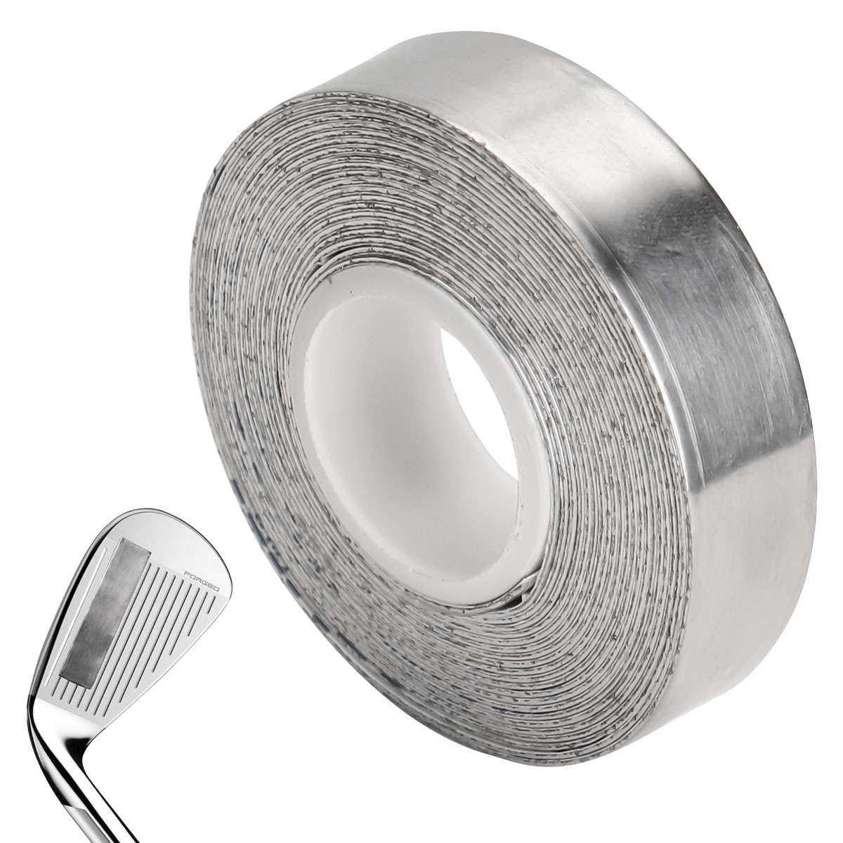 Golf Lead Tape 0.5 Inch x 100 Inch for Club Weight Adjustment Sliver