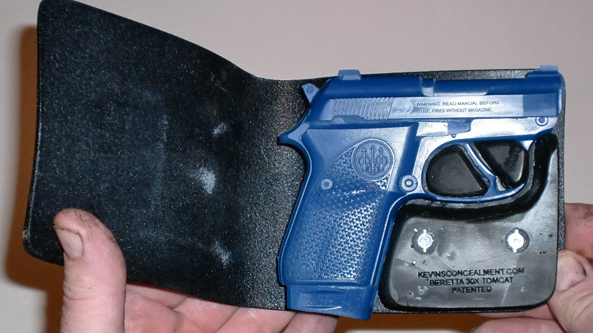 Concealed Wallet Holster for Beretta Tomcat 30X - Right & Left Hand Options