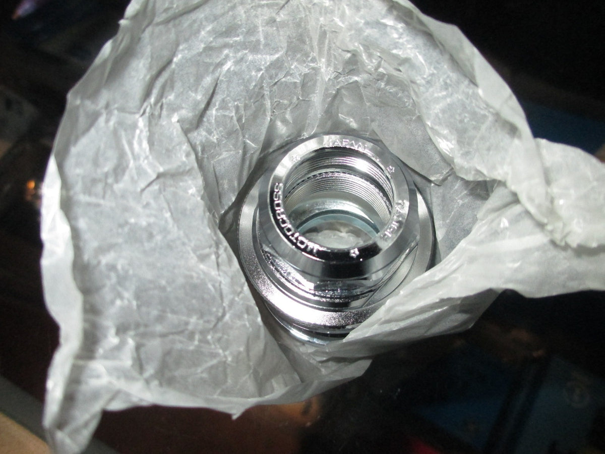 Old School BMX Bicycle Headset - Chrome Plated 1 Inch Threaded Fork, 32.7x26.4