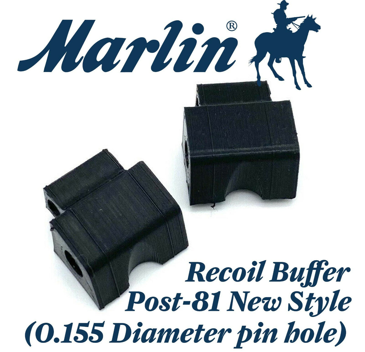 Recoil Buffer for Marlin 60 70 75 99 22 Rifle - Soft TPU Shock Absorber Pair