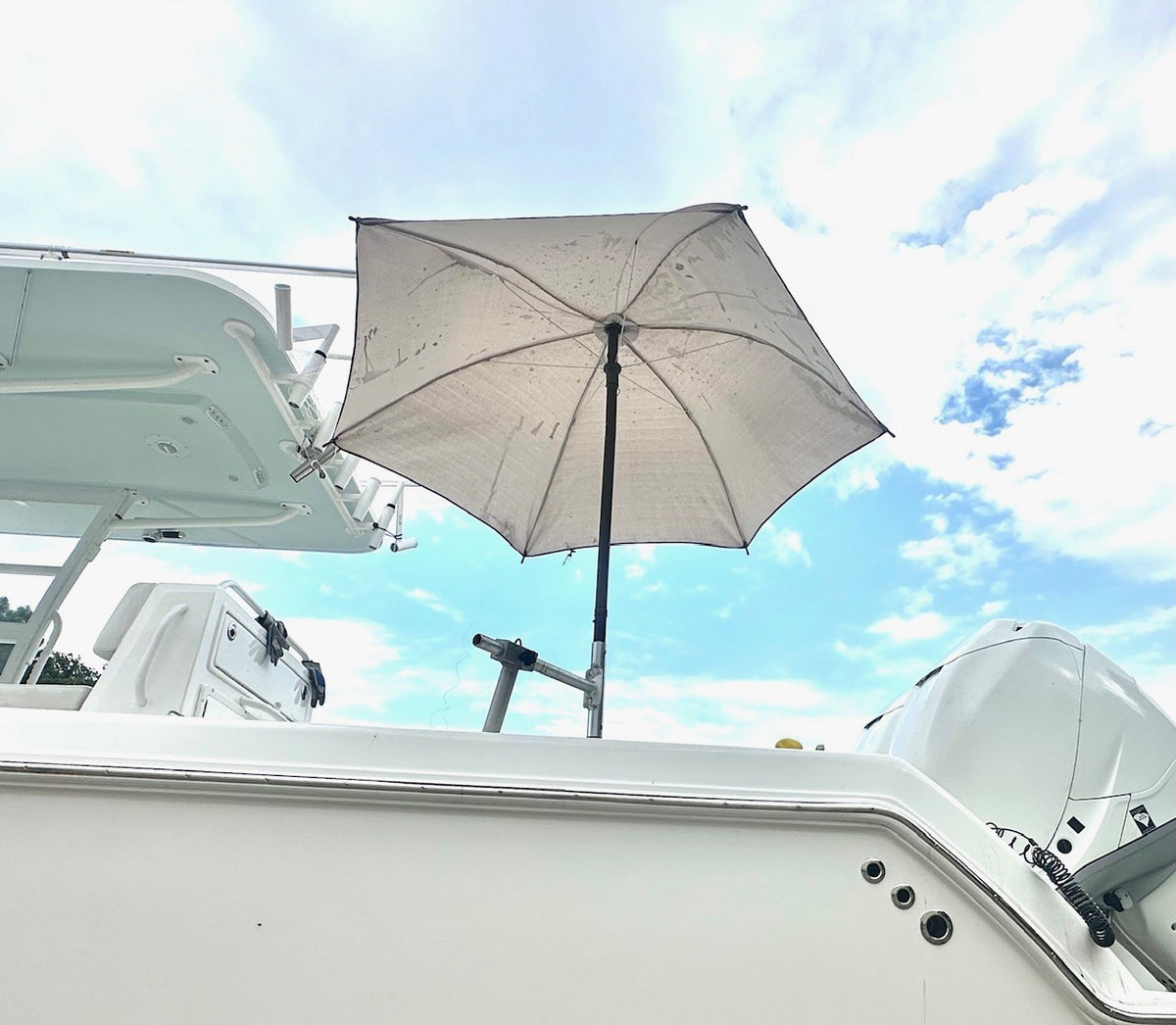 Fishing Rod Holder Umbrella Mount for Boat & Beach Shade