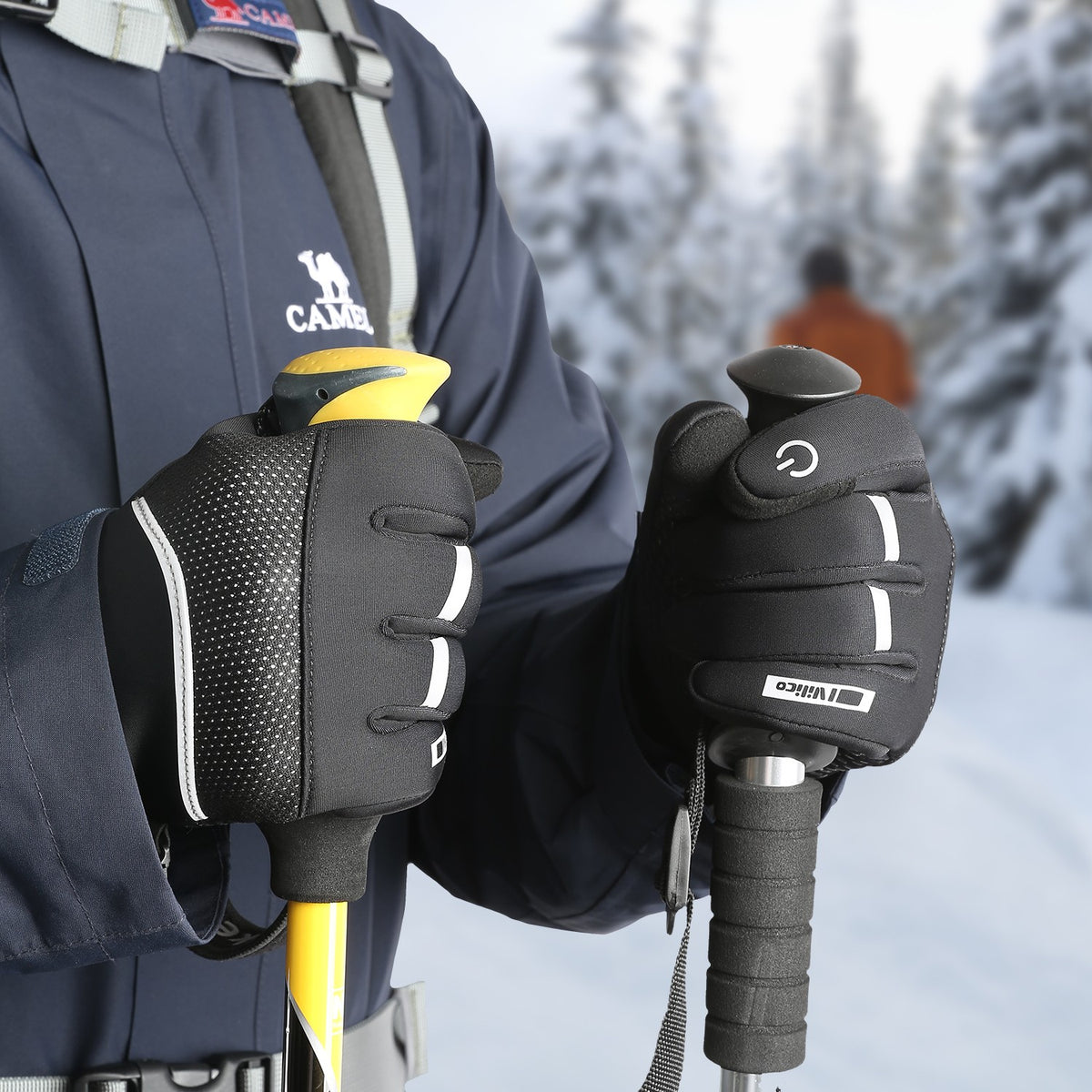 Thermal Winter Gloves with Touchscreen & Anti-Slip Grip for Running and Driving