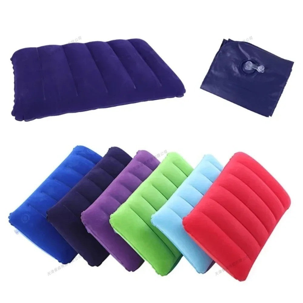 Inflatable Travel Pillow for Camping Hiking & Outdoor Support