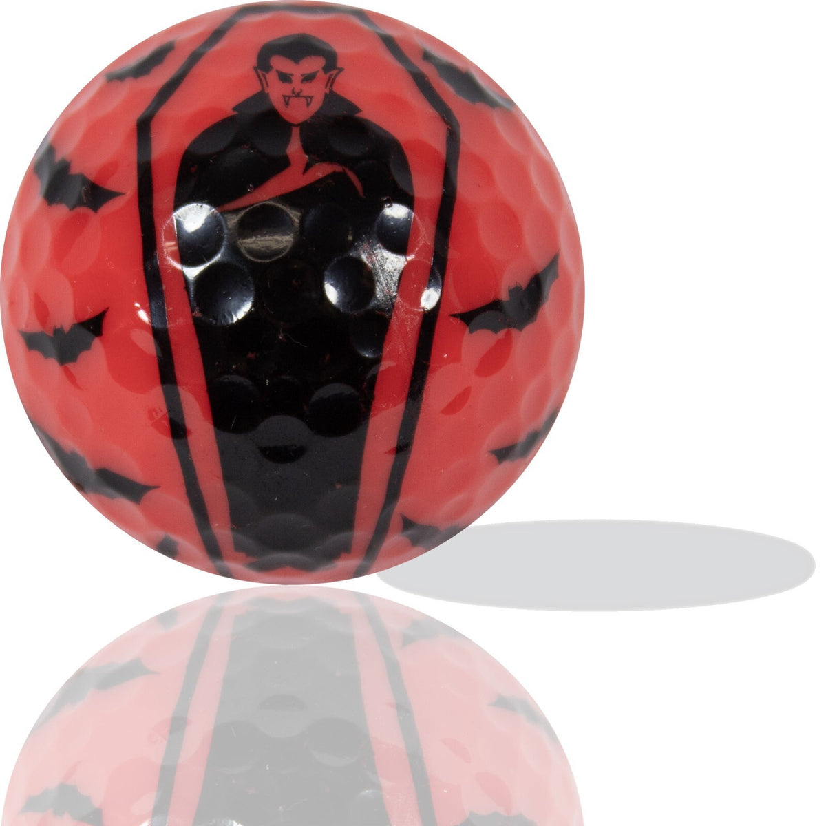 Dracula Golf Balls 3 Pack - Novelty Custom Printed Golf Balls for Men and Women