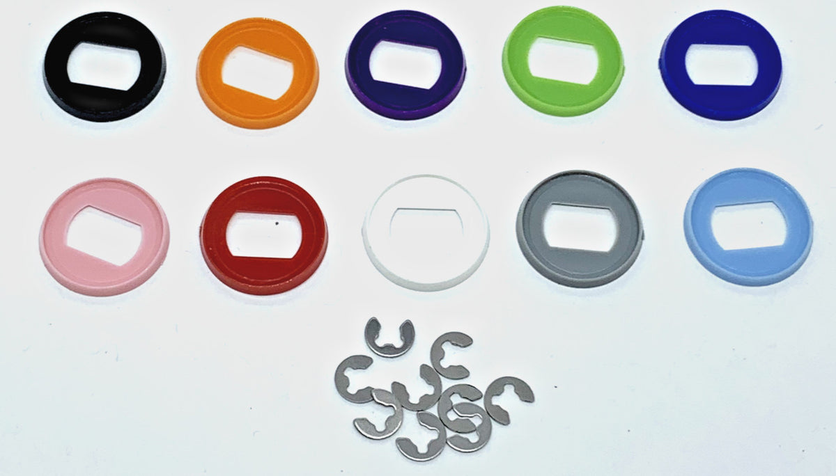 Fishing Reel Drag Nylon Washer and Clip for Newell Series Reels