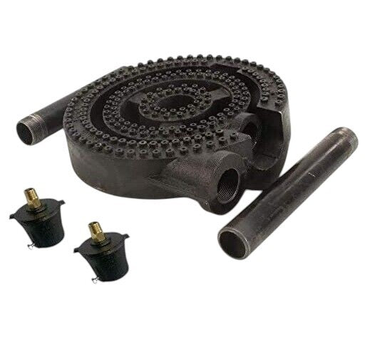 Three Ring Propane Gas Burner 110,000 BTU for Commercial Cooktop or Wok Range