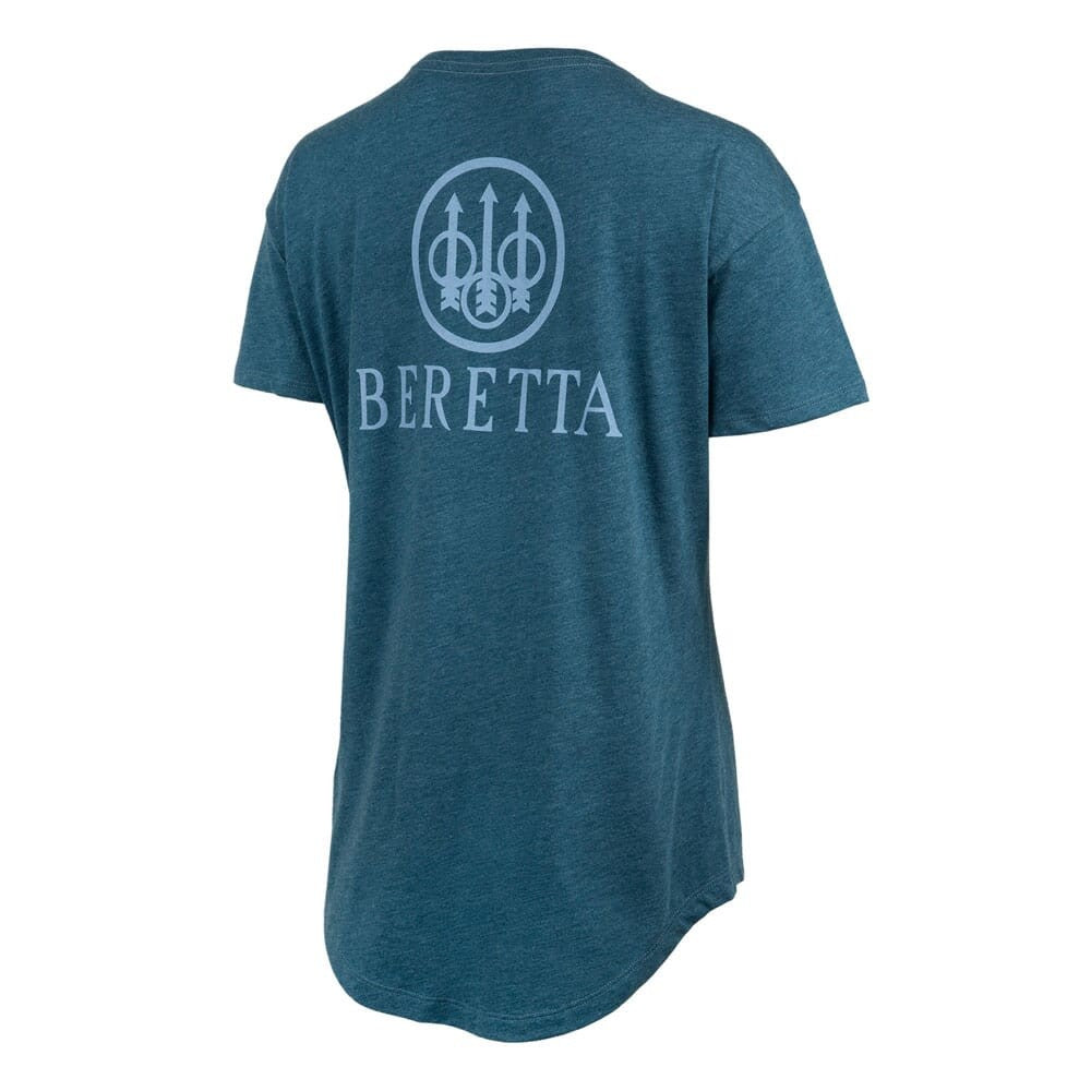 Beretta Ranger Women's Steel Blue Heather T-Shirt - Casual Outdoor Top