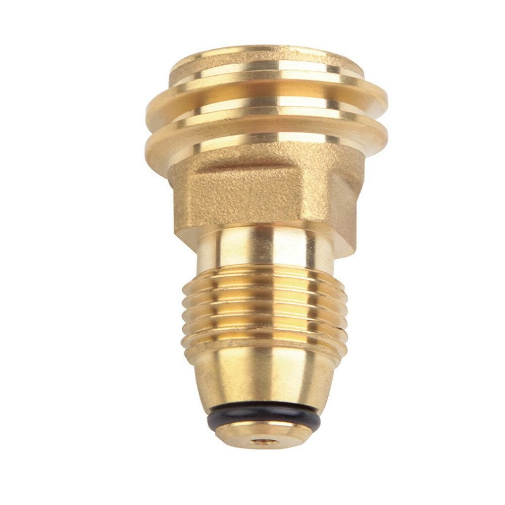 2PCS Propane Tank Adapter Fitting for 100 lb LP Tanks to Type-1 Valve