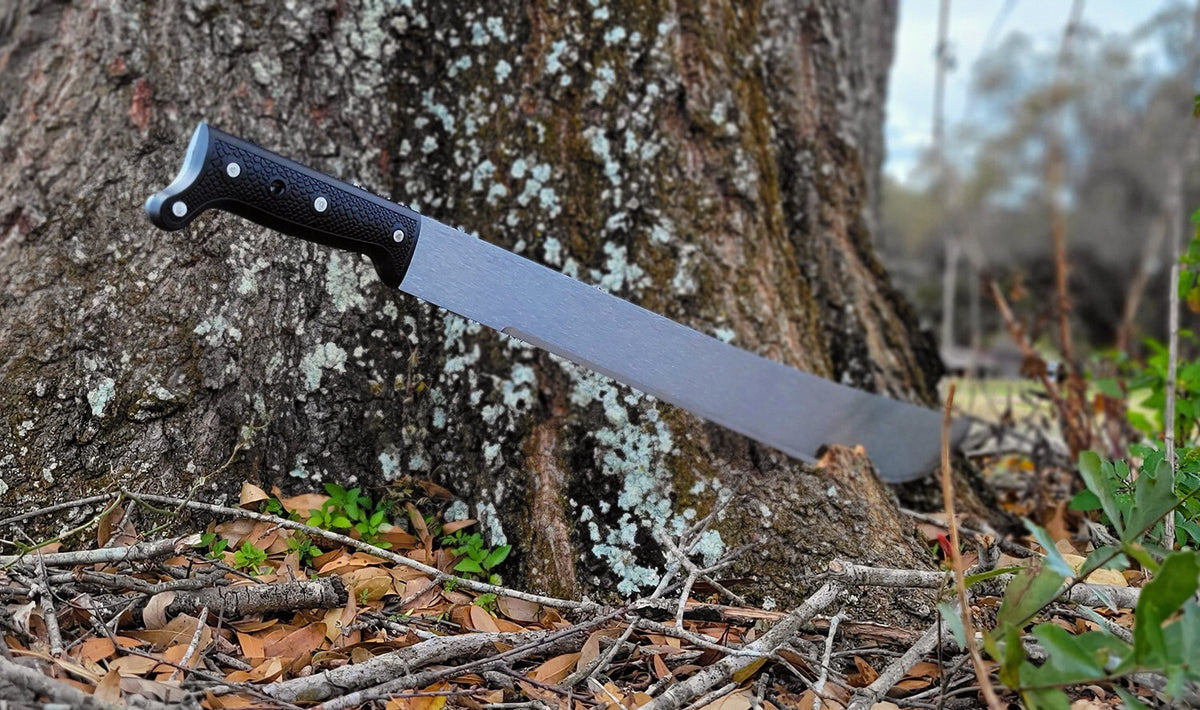 Carbon Steel Bush Machete 26 Inch - All-Purpose Gardening & Outdoor Tool