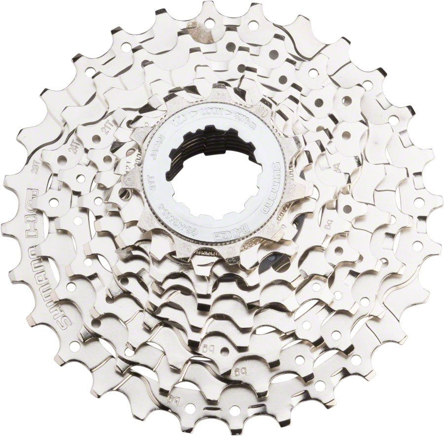 9-Speed Bicycle Cassette 11-36T Silver Nickel Plated for Mountain & Road Bikes