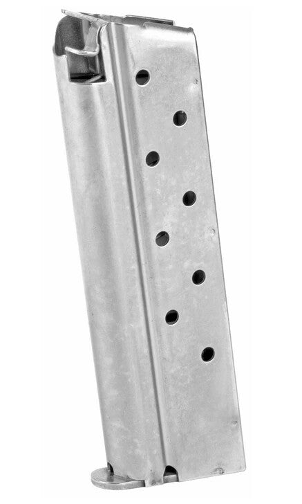 Colt 1911 Government & Commander 9mm Stainless Steel Magazine - 9 Rounds