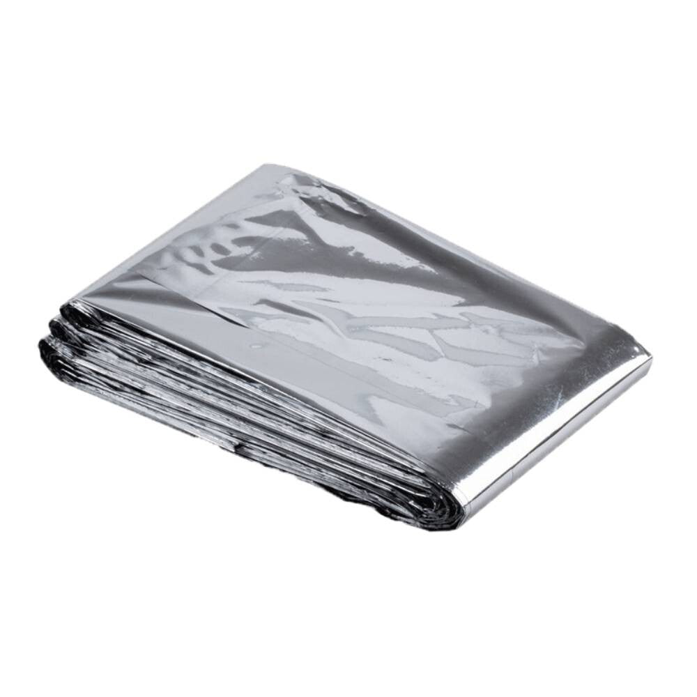 Extra Large Emergency Mylar Blanket 82x54 Survival Safety Pack of 2