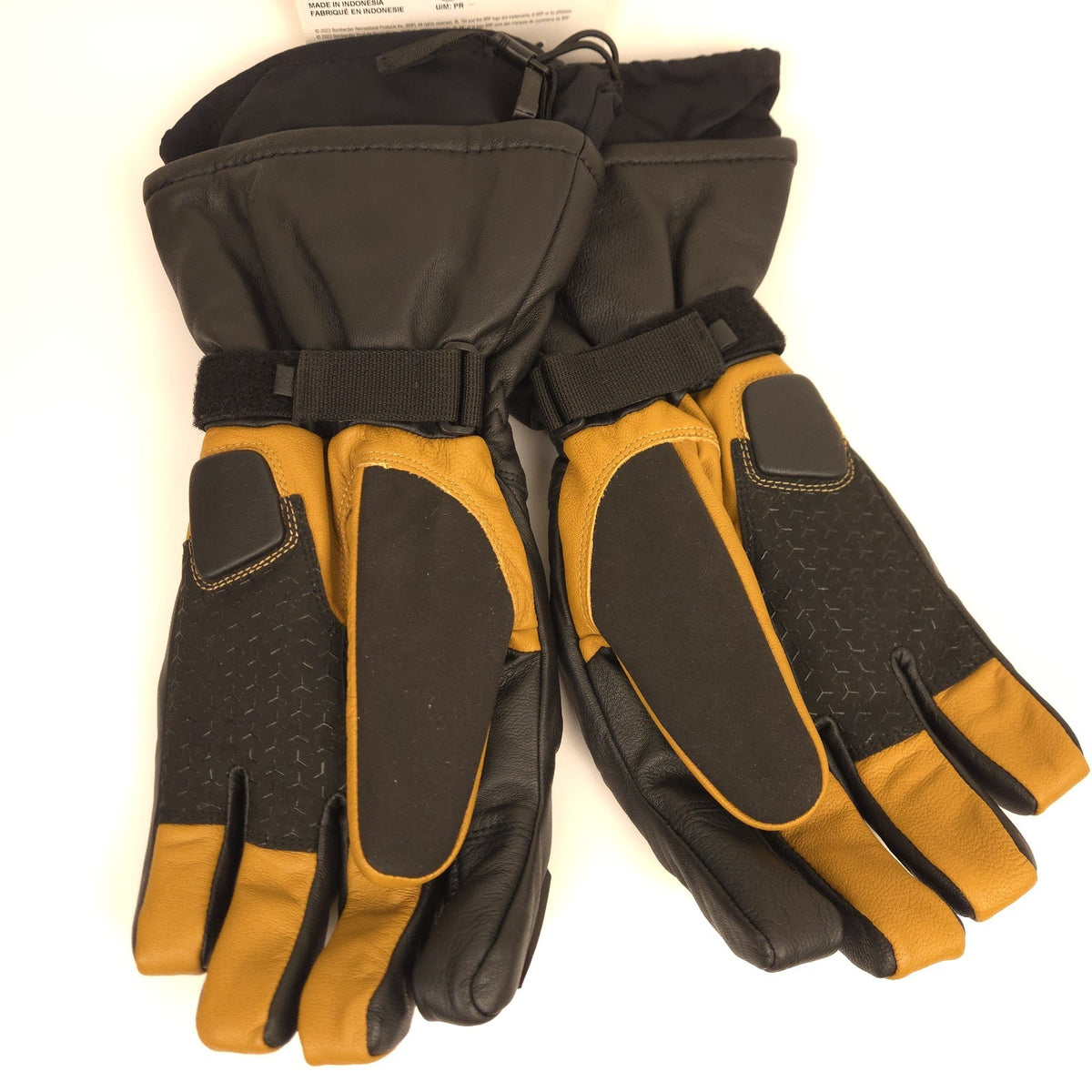 Snowmobile Leather Gloves 3XL XXXL Ski-Doo X-Team Khaki NWT