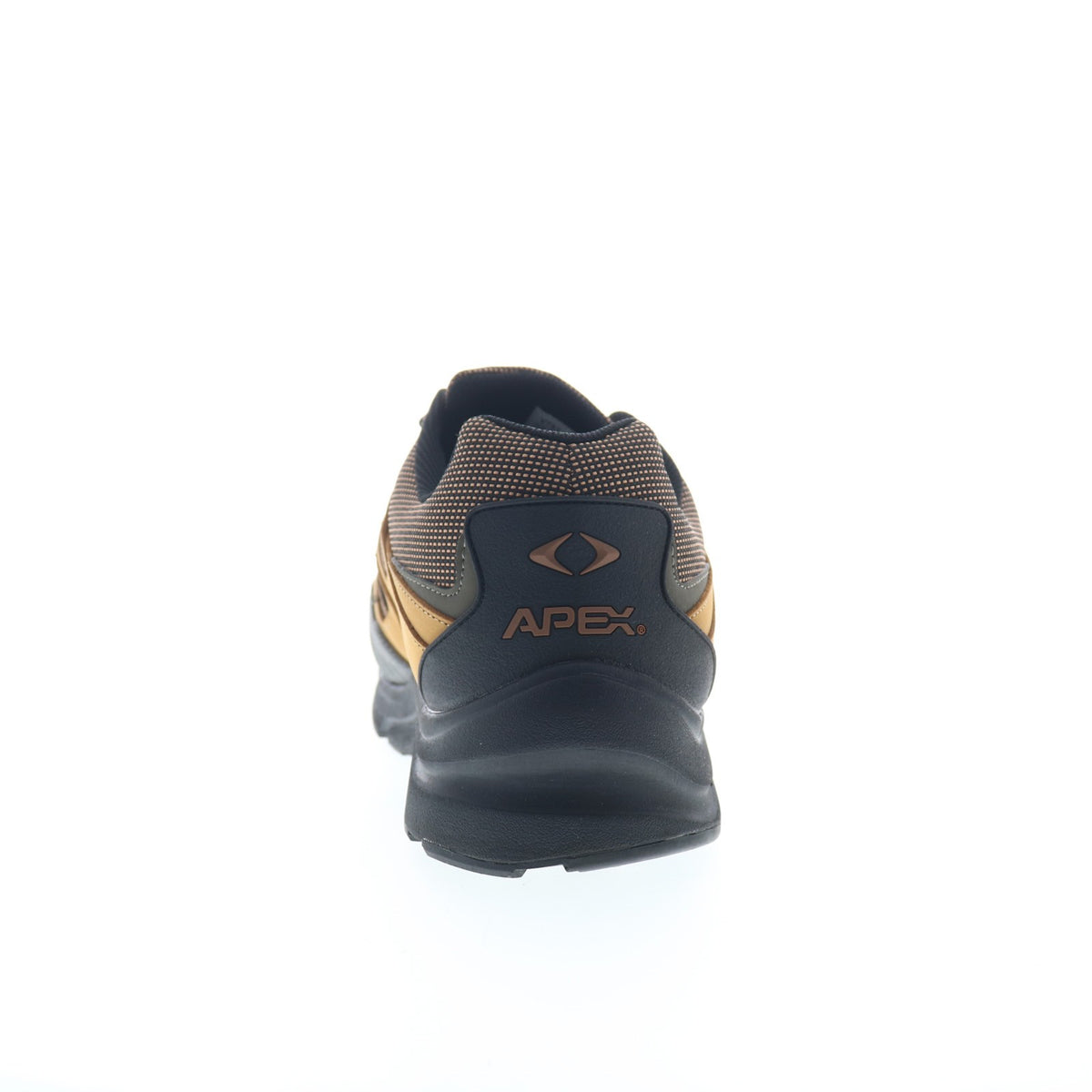 Men's Brown Trail Running Shoes - Extra Wide Hiking Sneakers Size 14