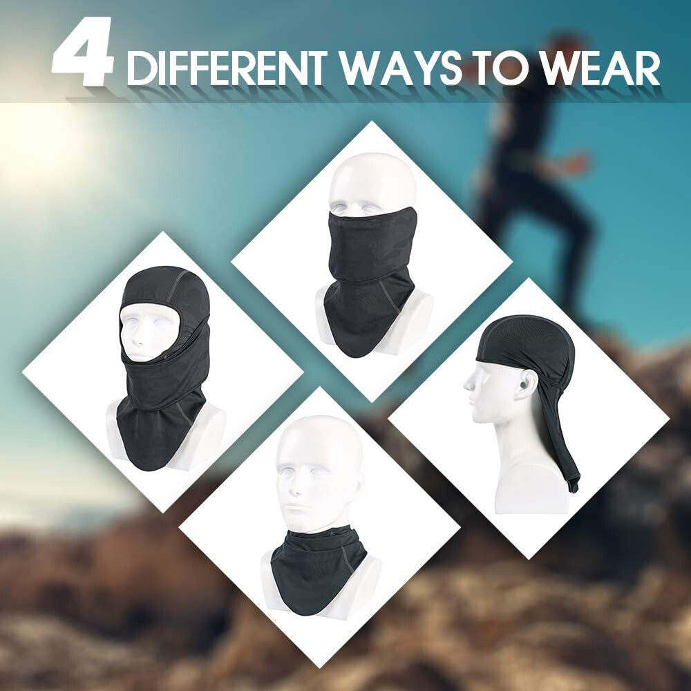 UV Protection Balaclava Face Mask for Men Women – Tactical Ski & Outdoor Hood
