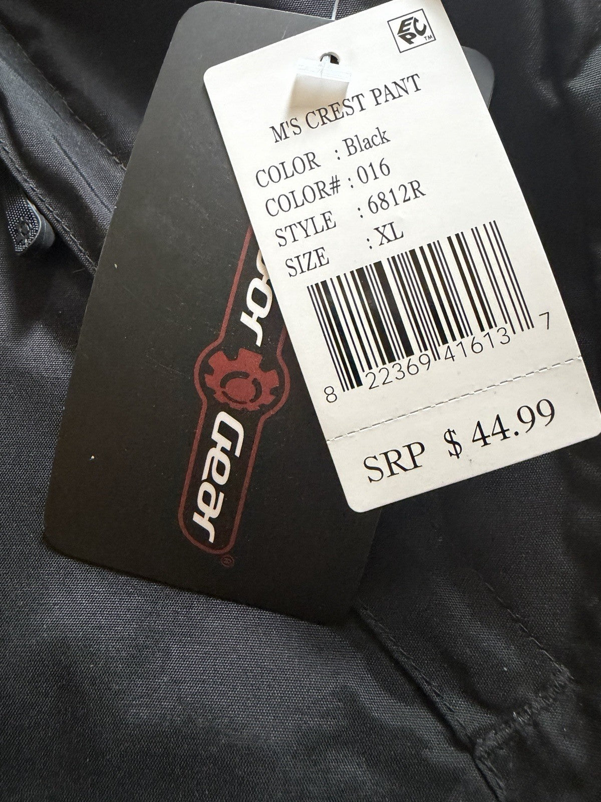 Men’s Insulated Snow Pants XL Outdoor Winter Gear Black