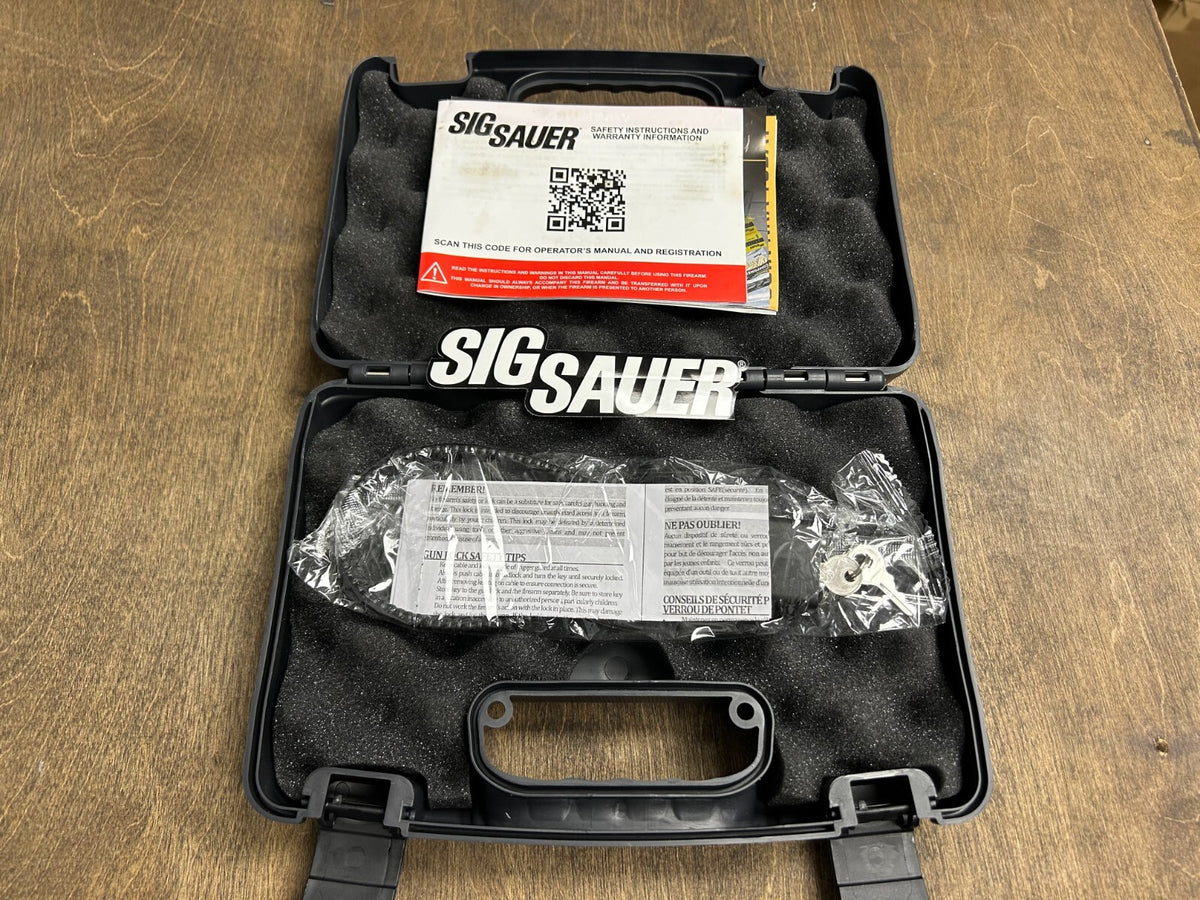 Sig Sauer OEM Small Hard Case with Foam Lock & Paperwork
