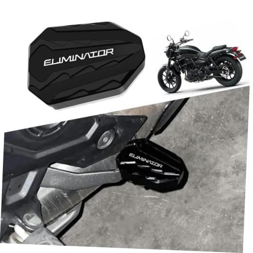 Motorcycle Side Support Bracket for Eliminator SE 400 E400 E450 E500 2023-2024 Black