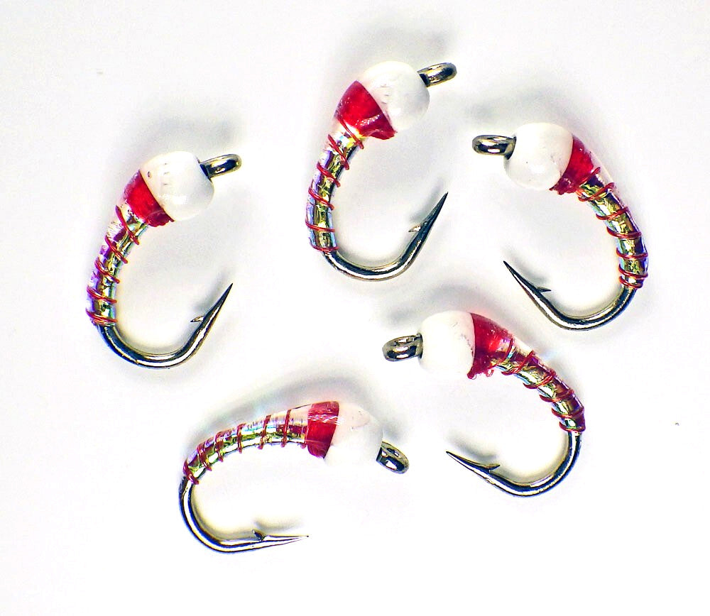 Fly Fishing Flies - Premium Trout Nymphs Ice Cream Cone Chromie Pattern - Guide Flies