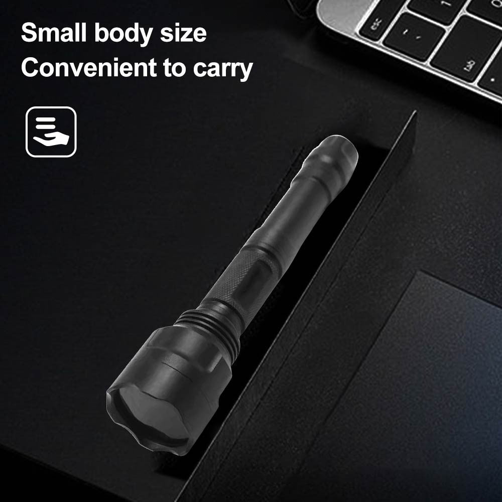 High Output UV LED Flashlight 365nm Ultraviolet Black Light Torch