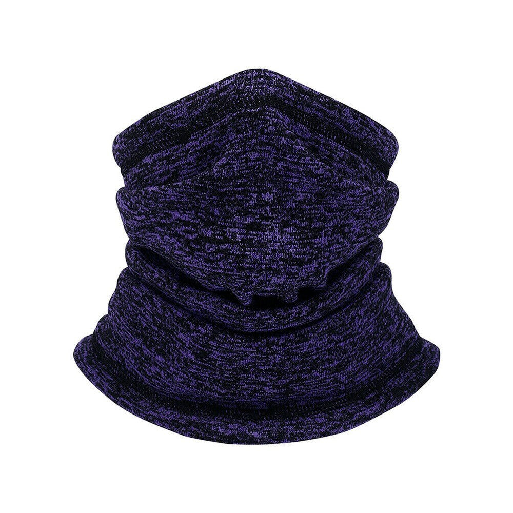 Winter Neck Gaiter Face Mask - Windproof Fleece Scarf for Cold Weather