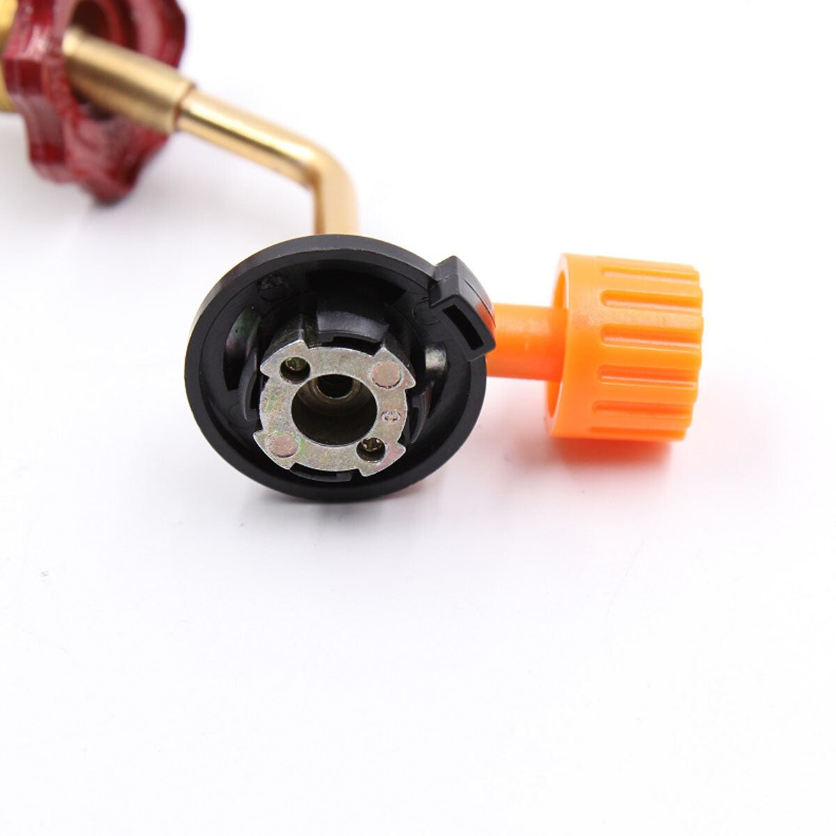 Butane Gas Refill Adapter Cylinder Tank Coupler Valve for Outdoor Camping BBQ