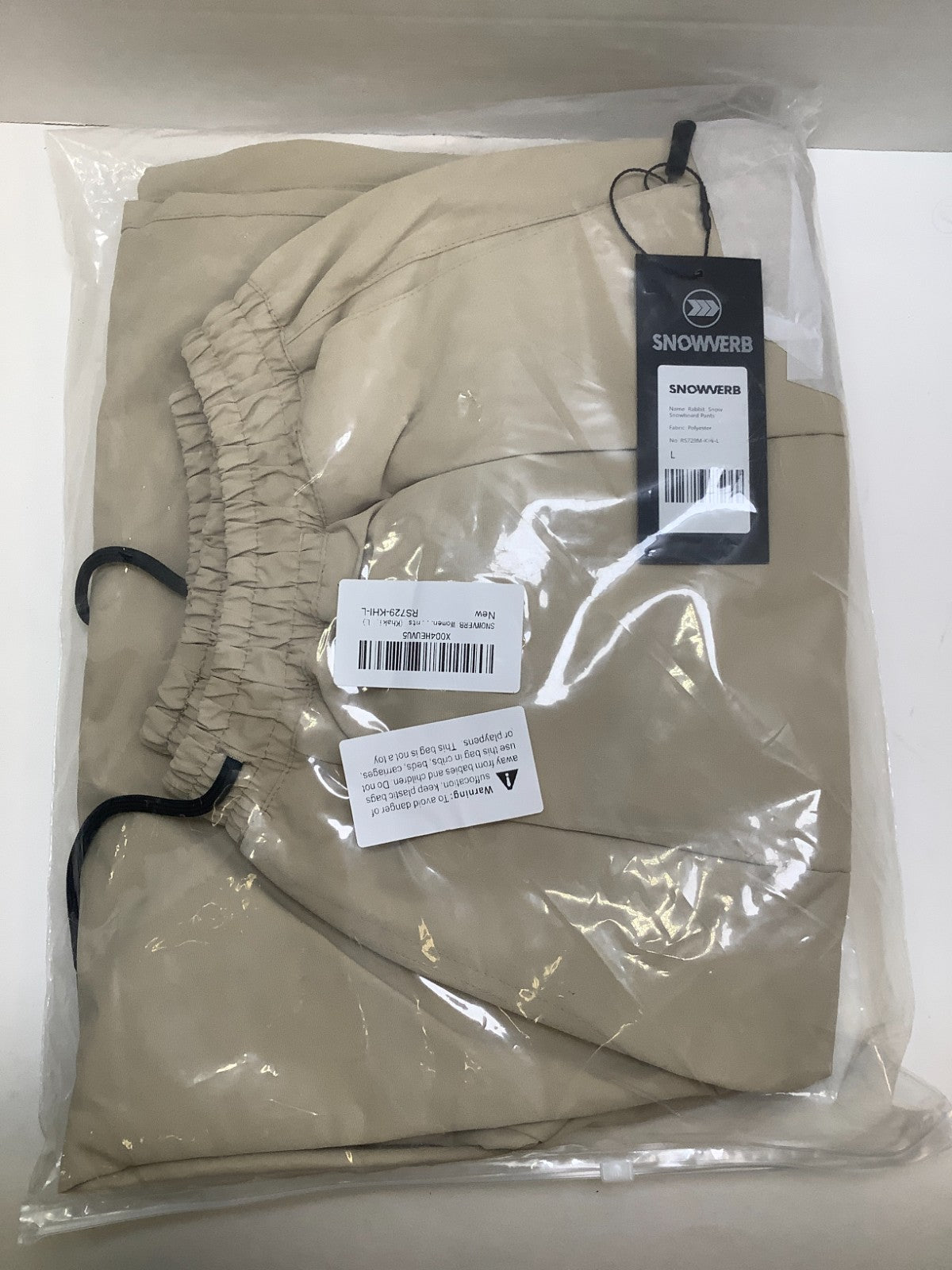 Women's Baggy Snowboard Pants - Cargo Snow Ski Snowboarding Outerwear
