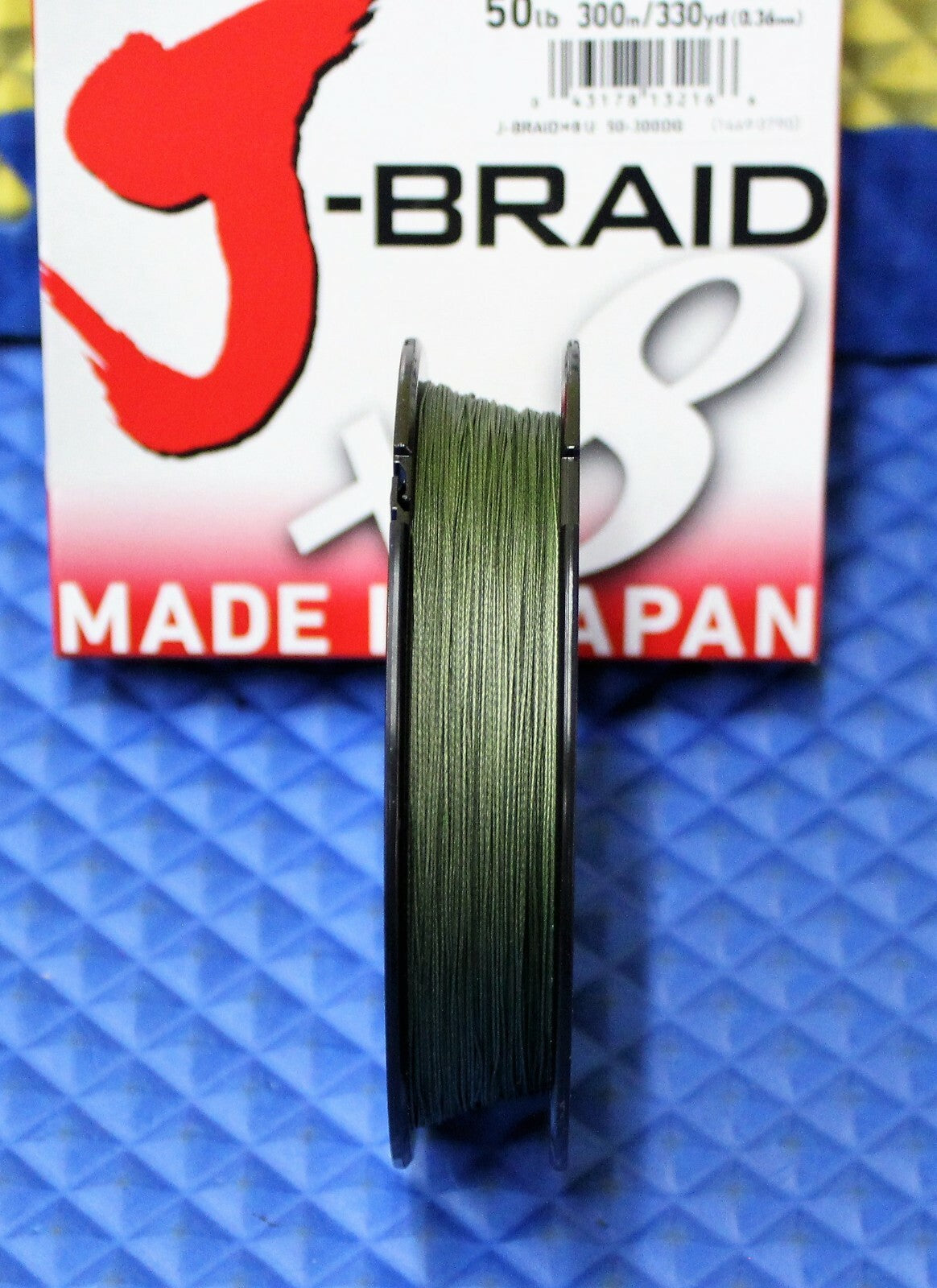 Fishing Braid Line 50lb 330yd Dark Green 8 Carrier Tackle Line