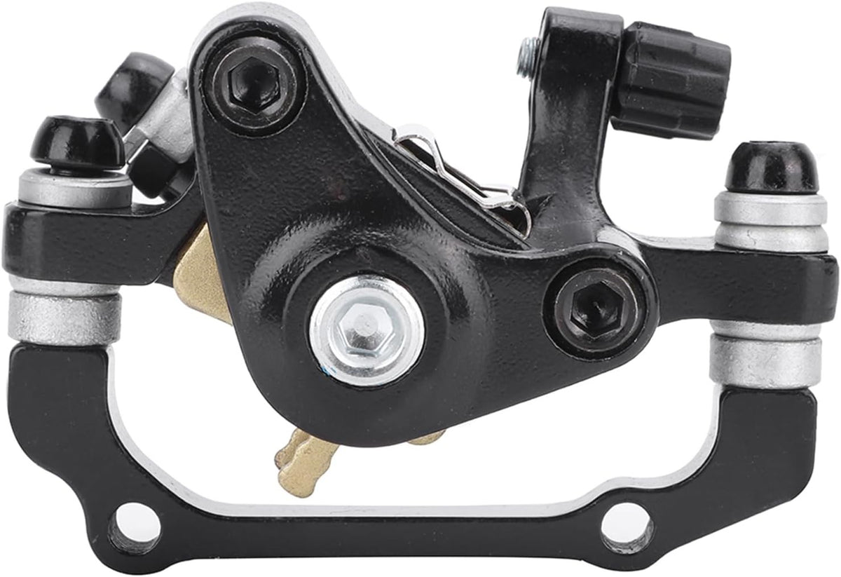Aluminum Bicycle Rear Disc Brake Caliper for 160mm/180mm Rotors Black