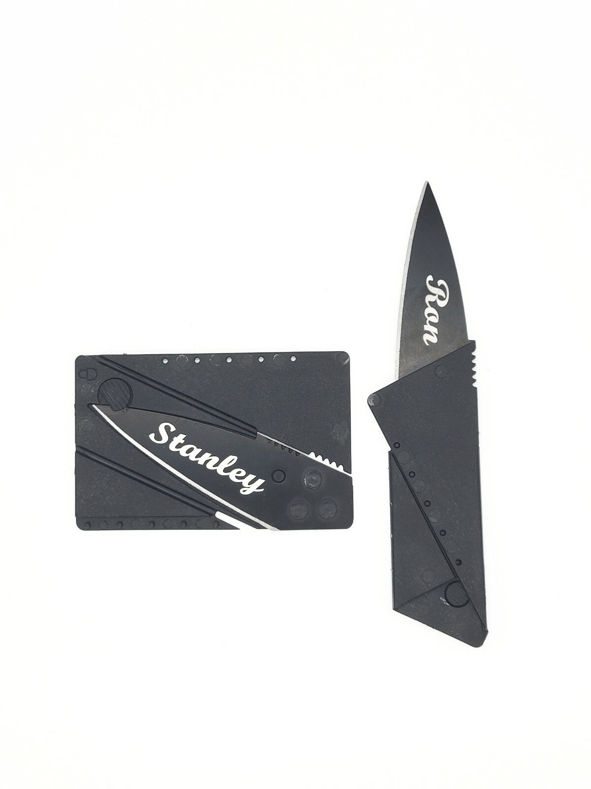 Personalized Credit Card Knife - Engraved Survival & Everyday Tool