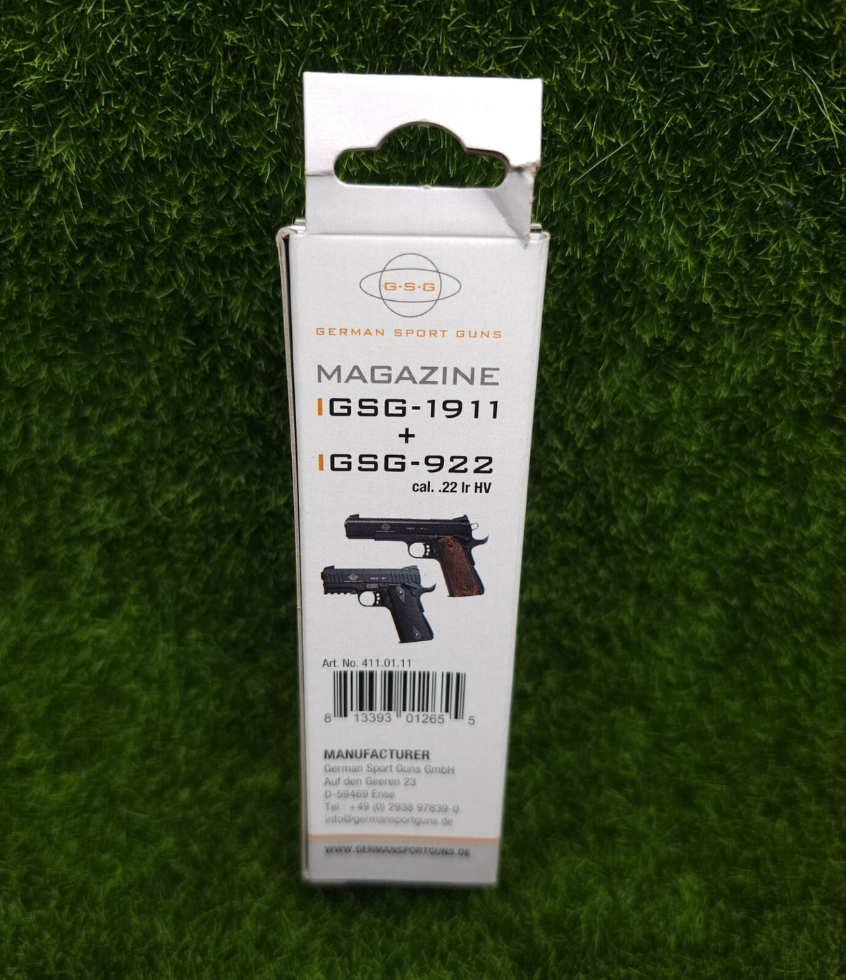 22 LR Magazine for GSG 1911 & 922 Pistols - 10 Rounds Steel Construction