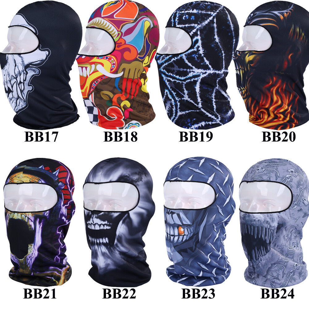 3D Animal Face Mask Balaclava for Halloween Cycling Motorcycle Skiing